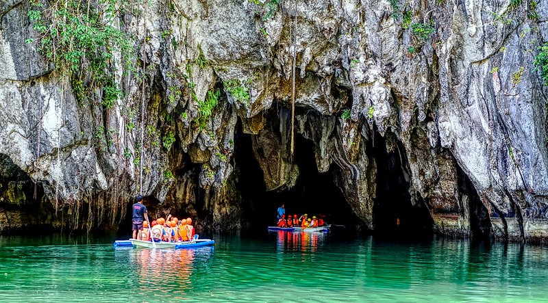 Remarkable limestone karst landscape of Puerto Princesa Underground River Photo by paweesit on Flickr