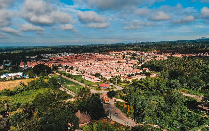 Aerial view of Camella Monteia