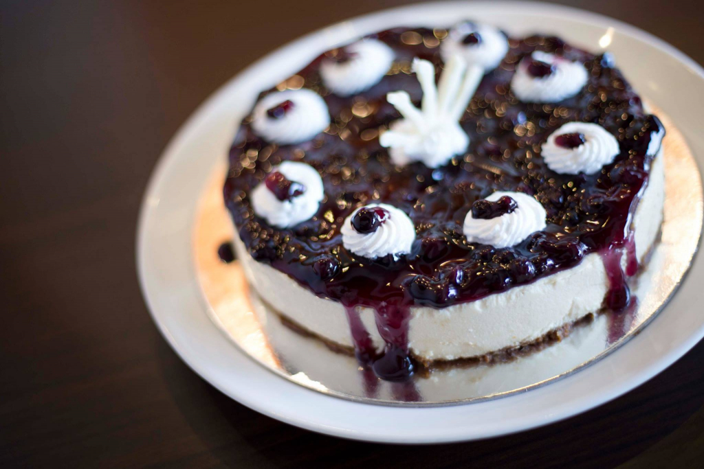 Blueberry Cheesecake at 129 Coffee Shoppe Photo from Big 8 Corporate Hotel Official Facebook Page