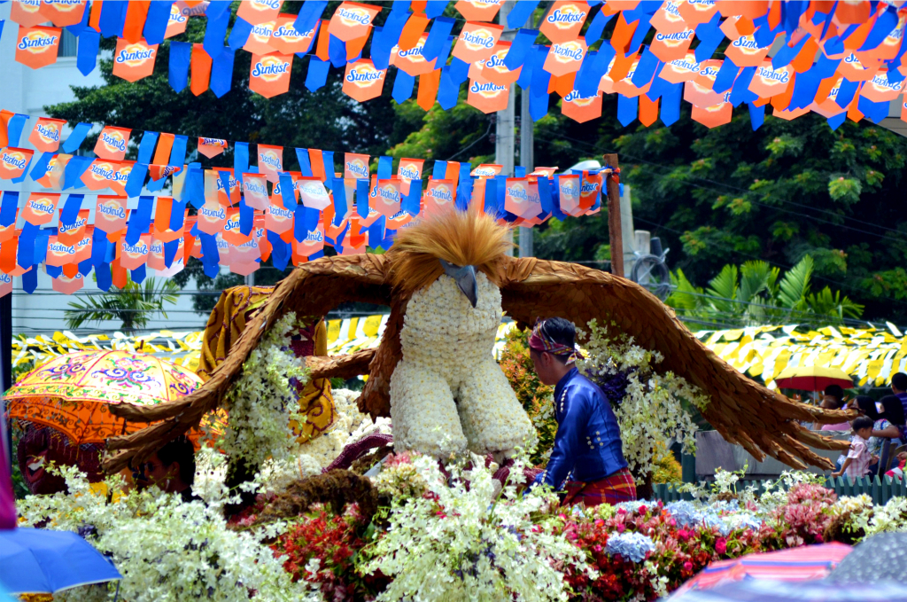 Pamulak sa Dalan Kadayawan (Floral Float Parade in Davao City) Photo from Rappler
