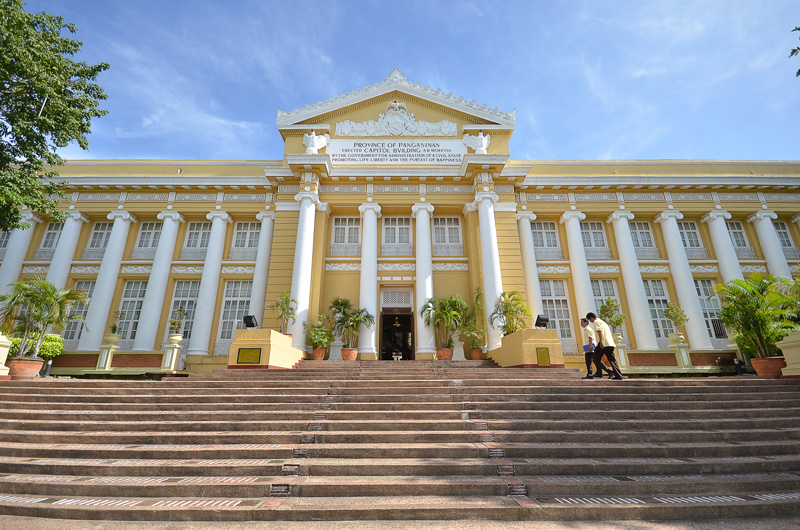 Provincial Capitol in Lingayen Photo from Victory Liner