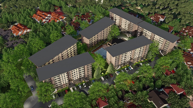 Pre selling condo Camella Manors Frontera Aerial View