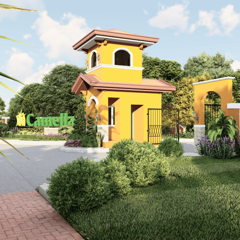 entrance gate of house and lot for sale in gensan