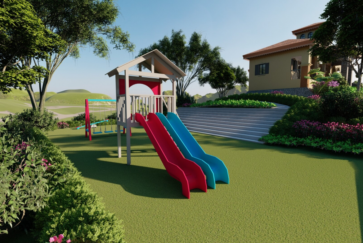 playground amenity in house and lot for sale in legazpi albay at camella hillcrest legazpi