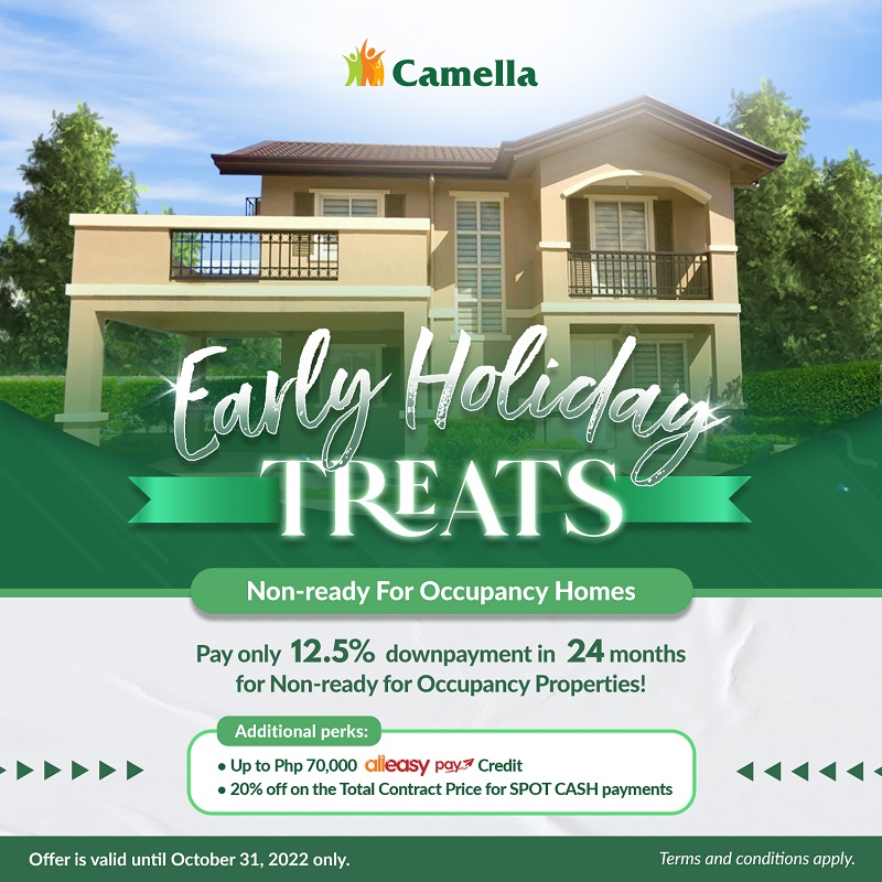 Camella October Promo