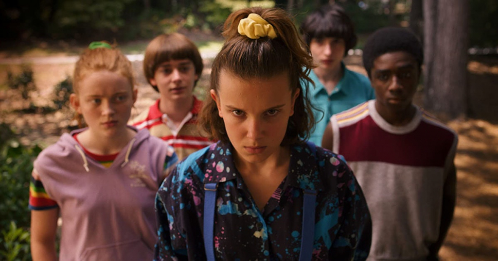 Costume Ideas from cast of The Stranger Things Photo from Official Series