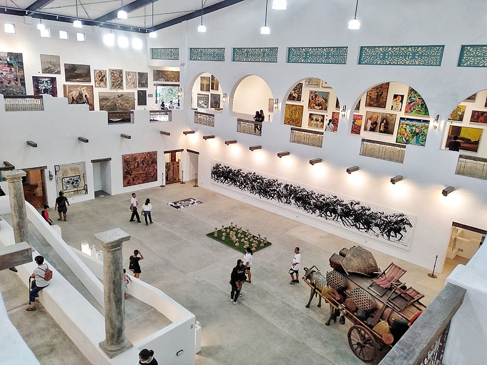 Inside Pinto Art Museum in Antipolo Photo from Esquire