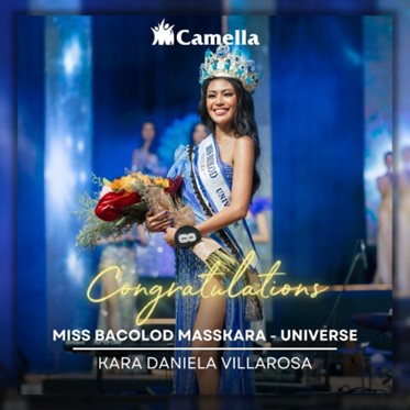 Newly Crowned Miss Bacolod Masskara Kara Daniela Villarosa
