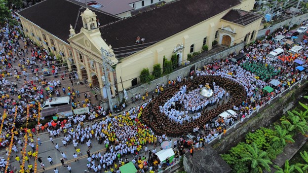 Procession of Traslacion Photo uploaded via Naga City Government FB Page