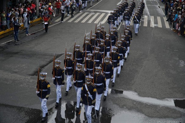 Street march Photo from Glenmar Olea of Glenmar Photography Uploaded via Naga City Government FB Page