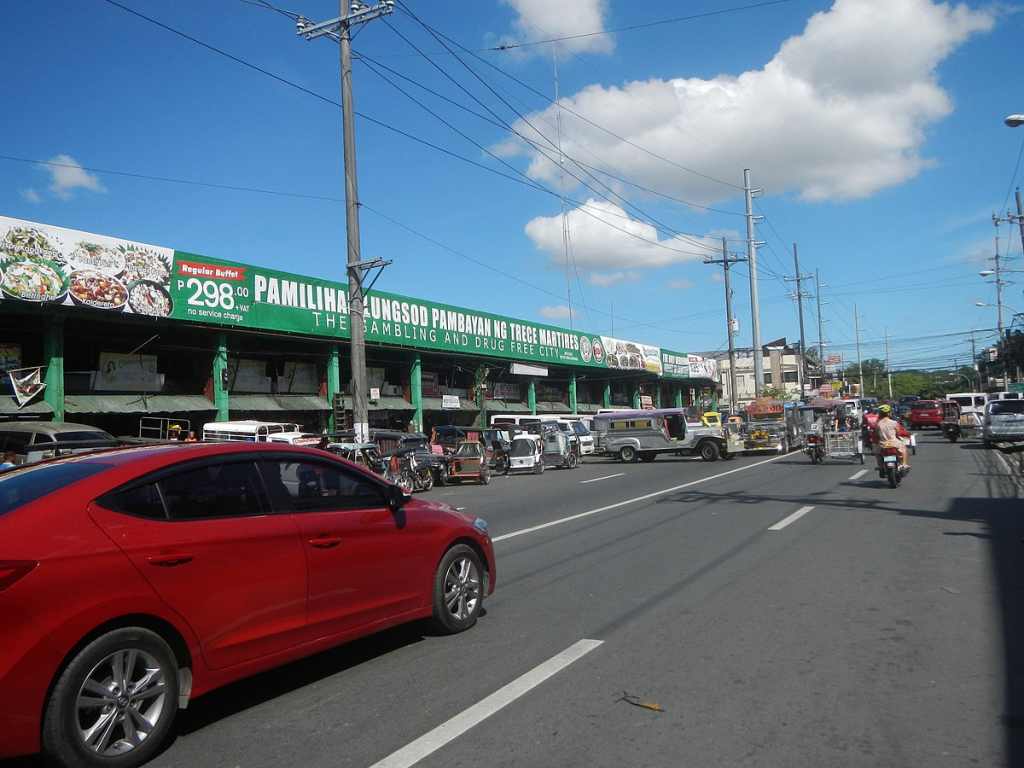 Trece Martires City Public Market Photo from Wikimedia Commons