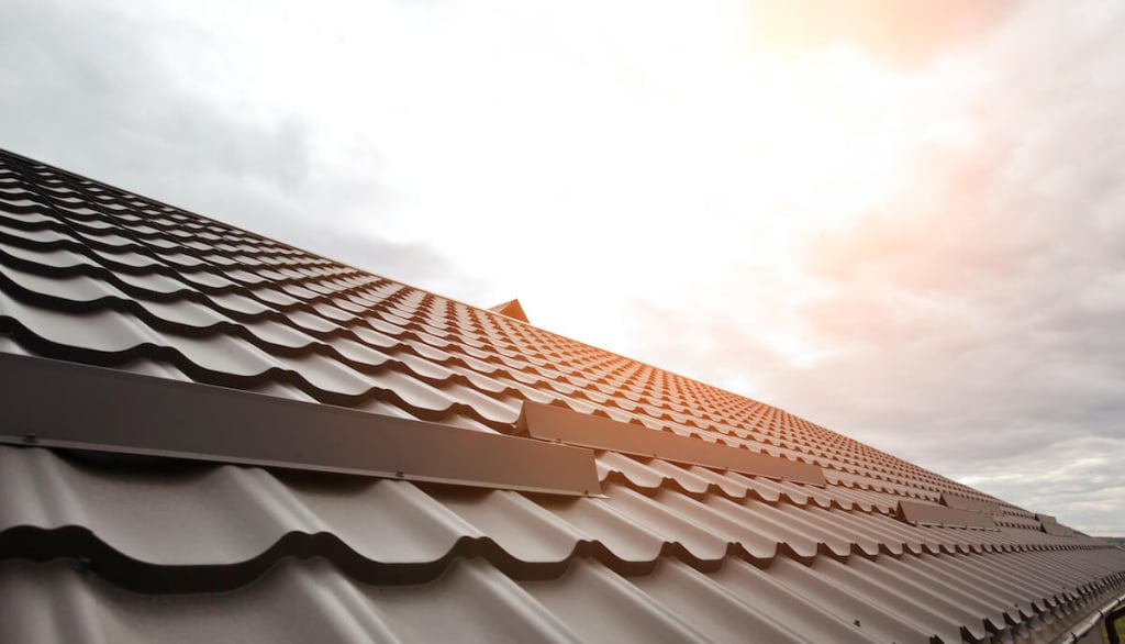 view-rooftop-made-from-metal-tile