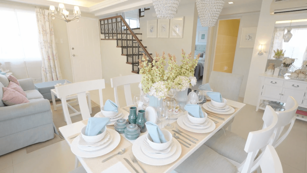 Greta Model House Interior Dining Room Photo from Architect Oliver Austria