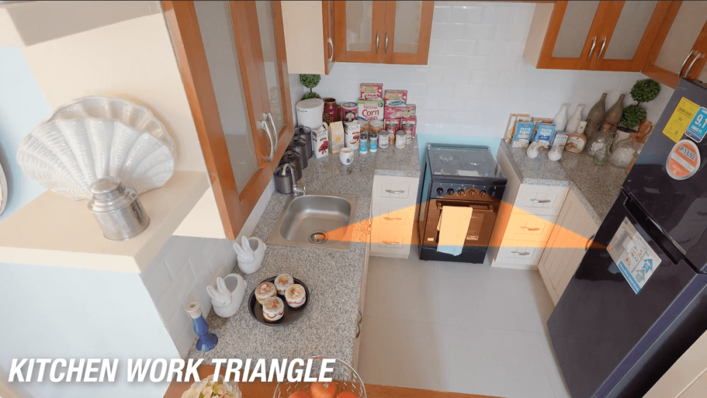 Greta Model House Interior Kitchen Work Triangle Photo from Architect Oliver Austria