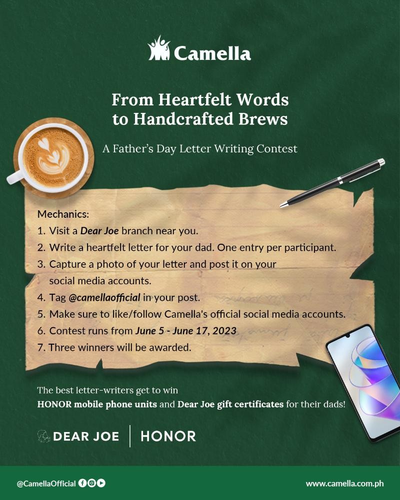 Celebrate Father's Day with Camella