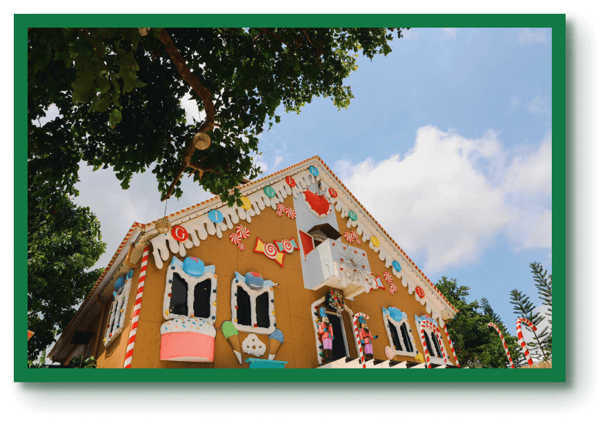 gingerbread house near camella homes in alfonso cavite