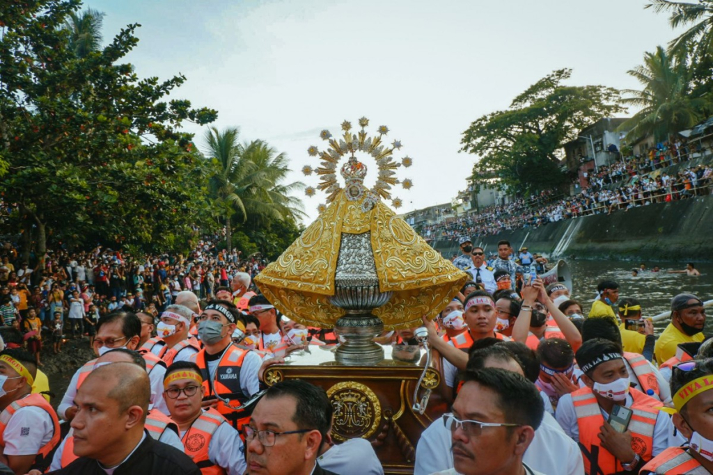Fluvial procession / Image from Philippine Information Agency