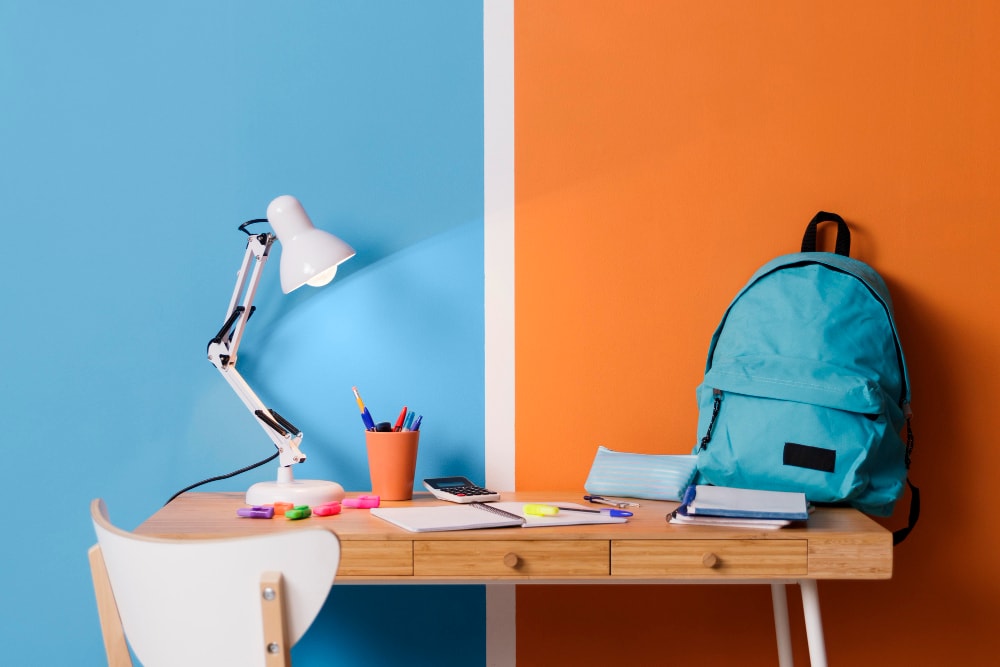 Setting up a positive learning environment at home makes students feel safe and inspired