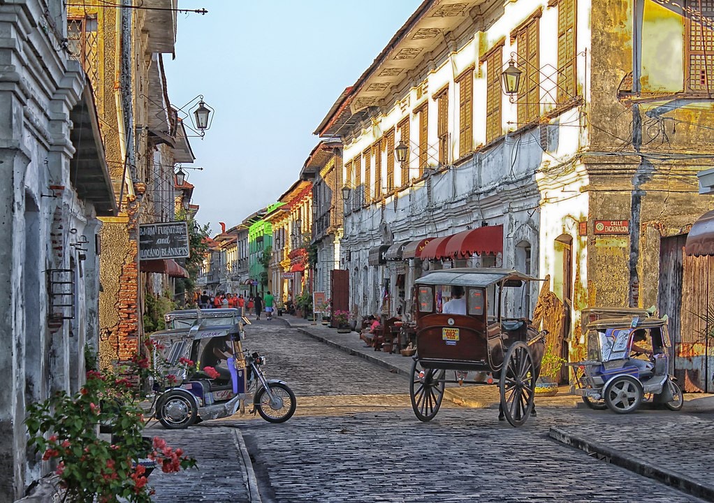 Vigan in Ilocos Sur: One of the historical places in the Philippines and a UNESCO World Heritage Site