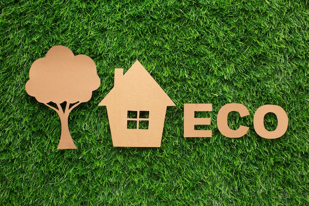 Sustainable Property Investment l Miniature house and tree