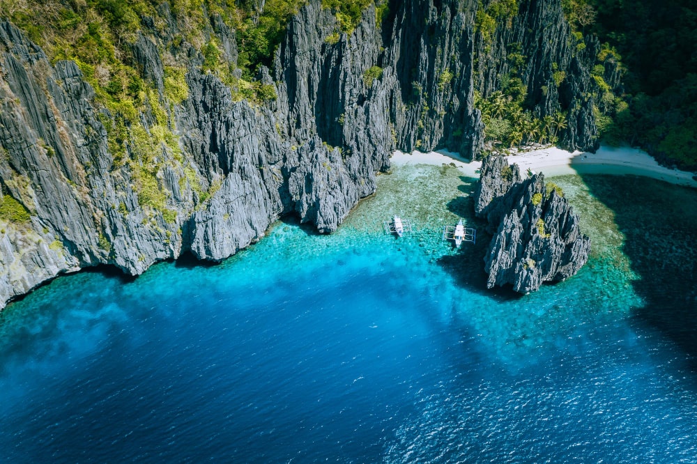 Stunning beaches even on wettest months