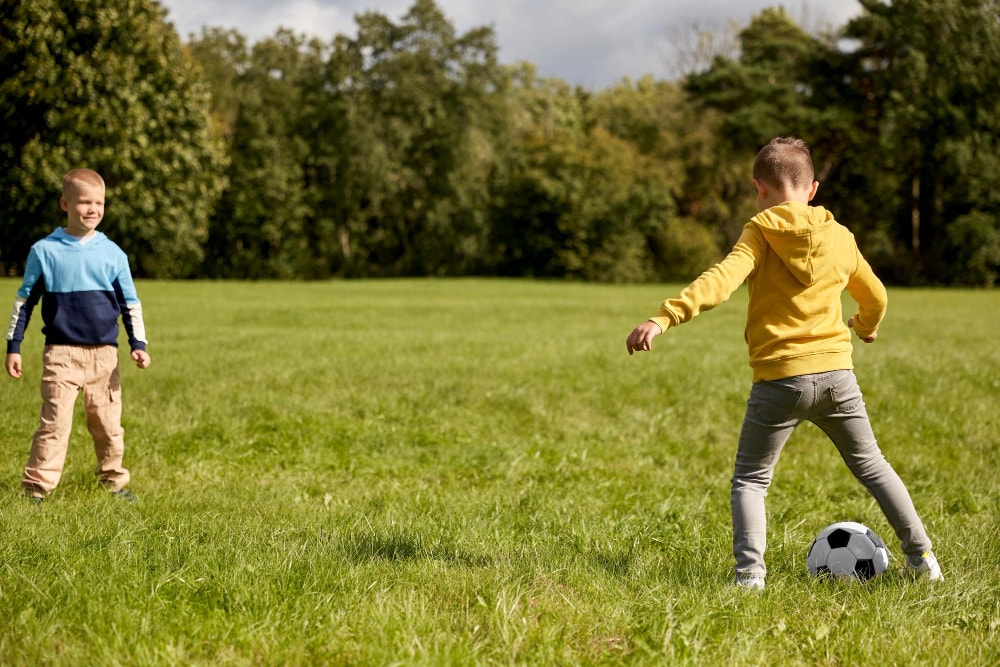 Teaching kids to engage in youth sports at an early age