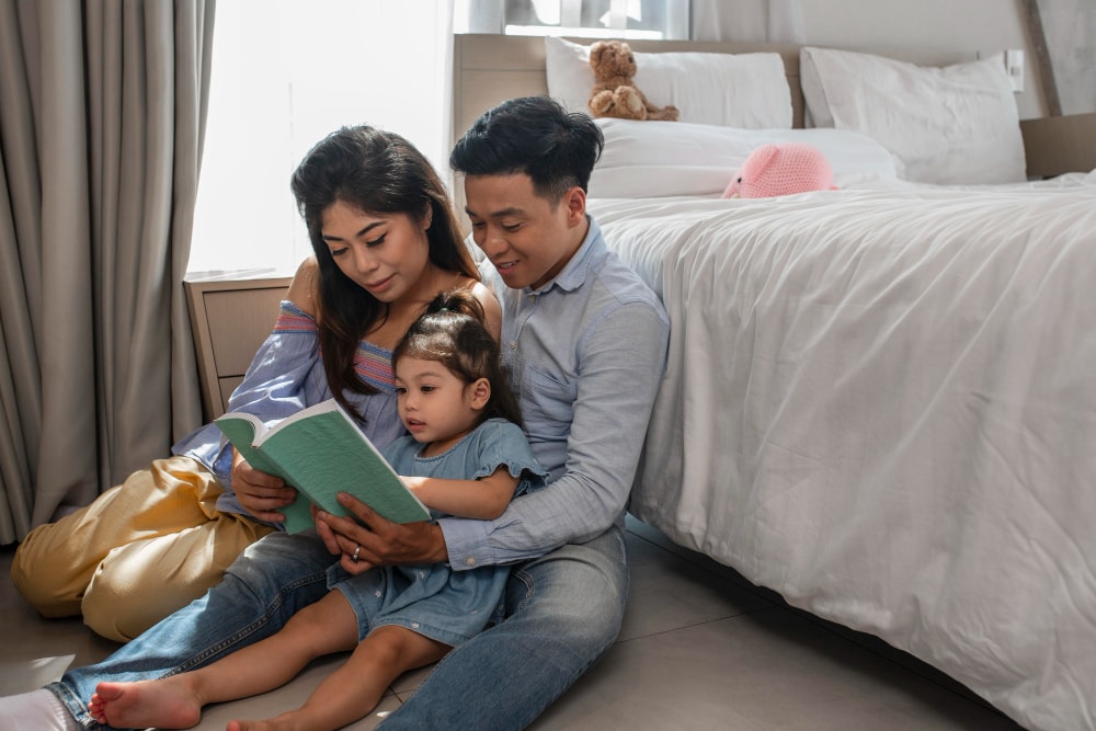 Story time with parents is essential especially for young children
