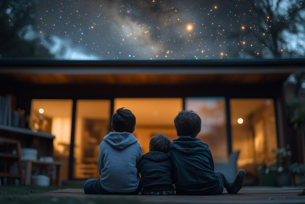 Enjoying the night sky