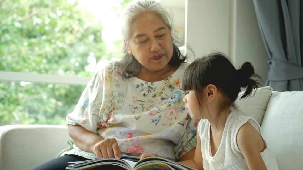 Benefits of multigenerational living include kids being able to enjoy increased quality time with older generations