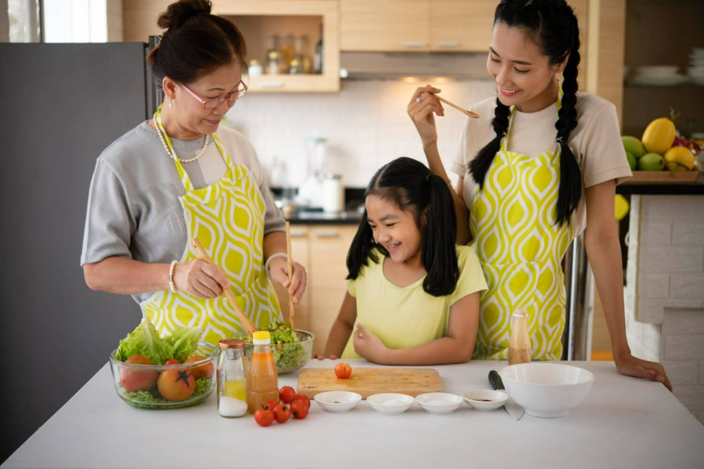 Passing down the legacy of healthy habits for kids