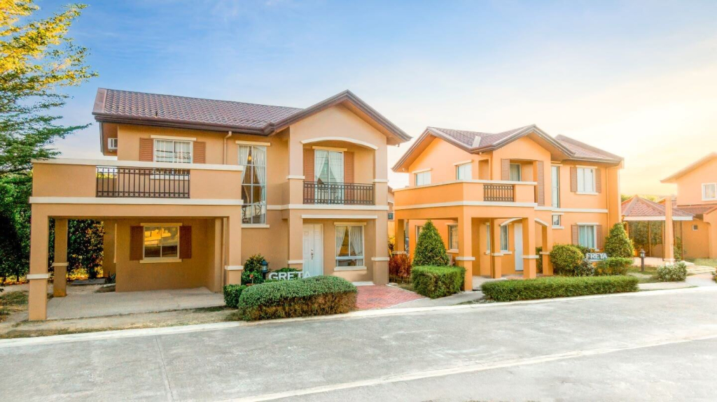 A home in Camella with garage