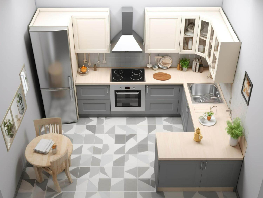 Designing an efficient kitchen layout for your home 