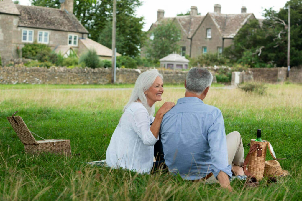 The physical and mental health benefits of open spaces for senior citizens and family members