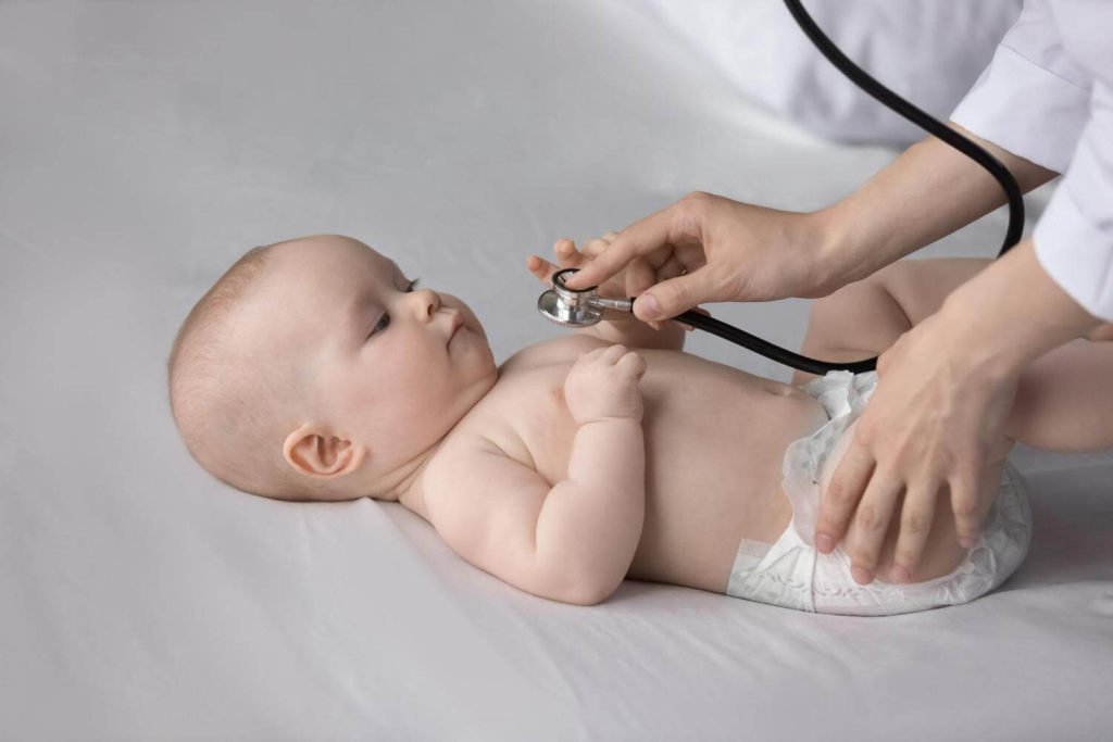 Newborn screening tests identify help detect selected genetic, metabolic, endocrine, hearing, and heart-related disorders.