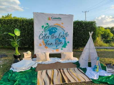 camella earth hour 2022 morning celebration