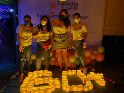 camella legazpi supports earth hour 2022